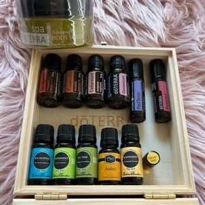 Doterra bundle. OnGaurd, TerraZyme, Body Scrub, 11 oils!